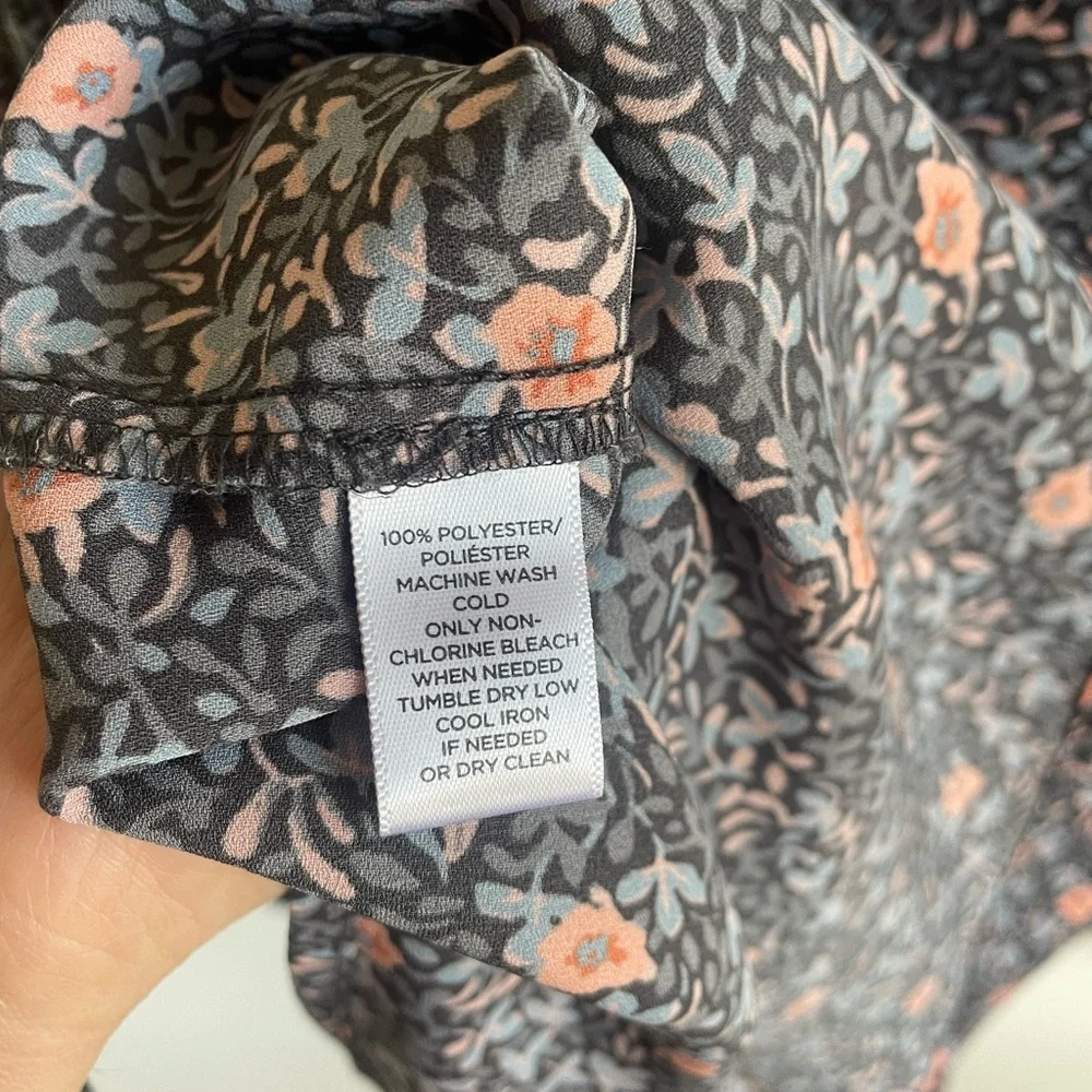 LOFT Frill-Sleeve Blouse - Picture 6 of 8